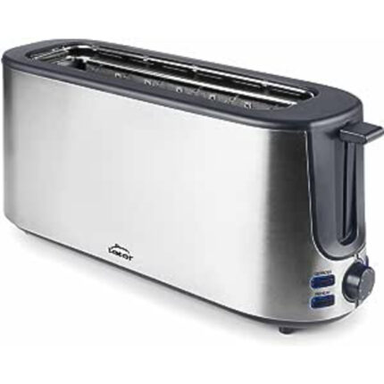 TOSTADORA ELECTRICA RANURA LARGA INOX 18/10 REF. 69360 1000W