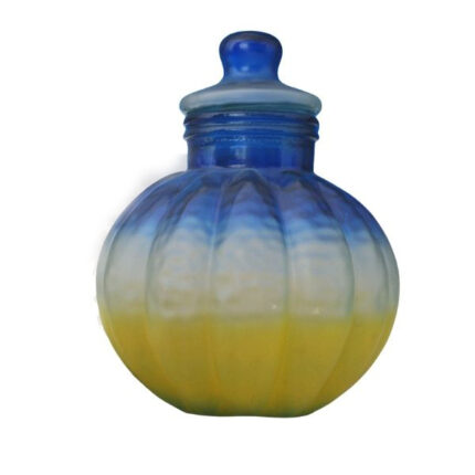 GARRAFA MANDARINA AZUL/AMARILLO