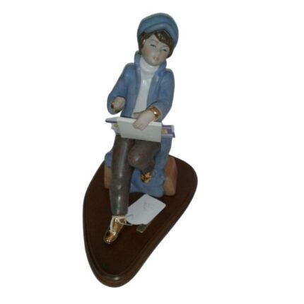 FIGURA CHICO PINTOR ESTUDIANTE R.2222-A