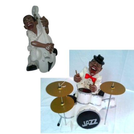 JUEGO MUSICO JAZZ POLIRESINA MEXICANOS