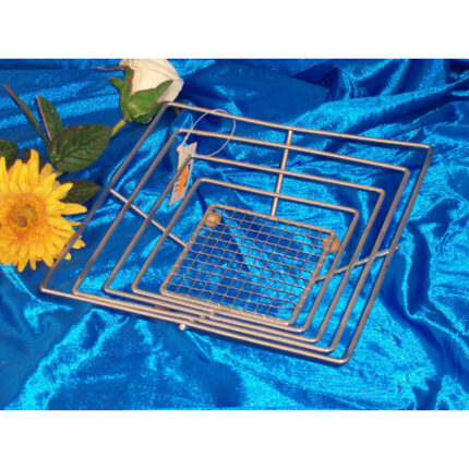 FRUTERO CUADRADO INOX CON PATAS