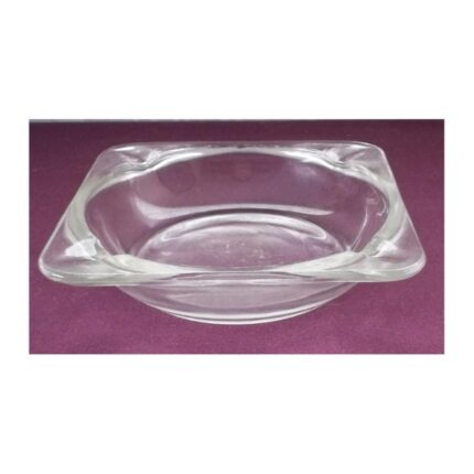 CENICERO PLANO CUADRADO 8CM CRISTAL DURALEX