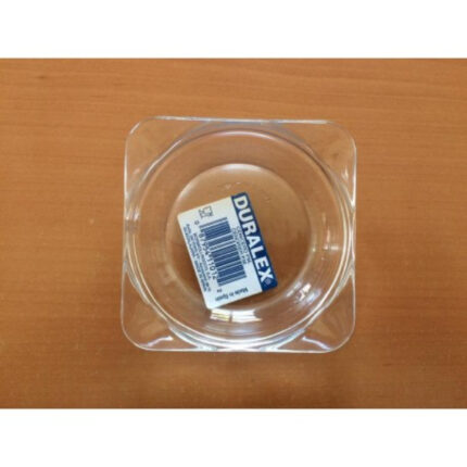 CENICERO CRISTAL PLANO CUADRADO  12CM  DURALEX