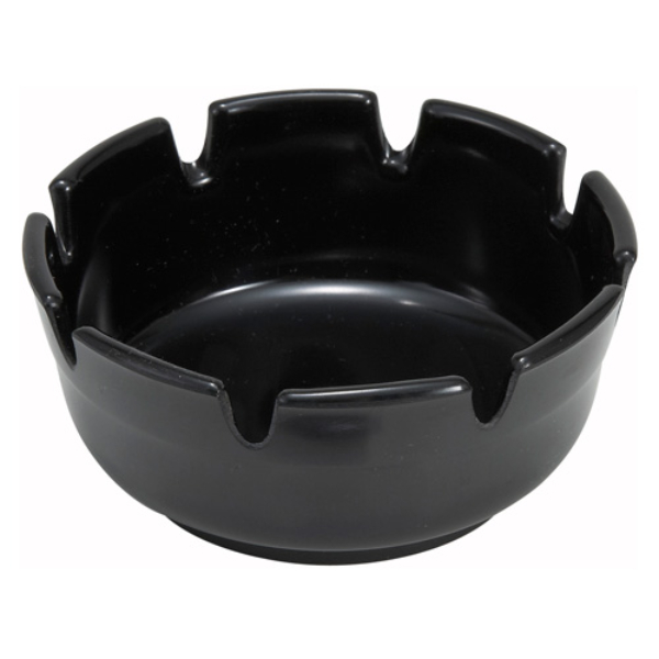 CENICERO MELAMINA 9CM NEGRO REF. 22031