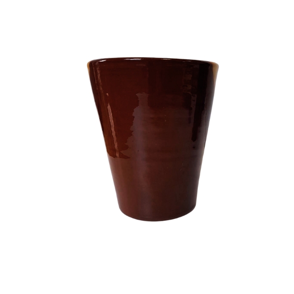 PORTA-CUCHARAS BARRO COLOR MIEL( RYH) - Imagen 2