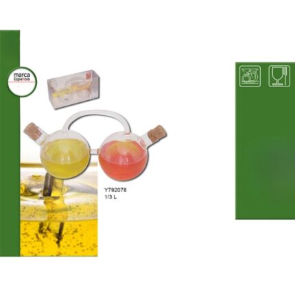 ACEITERA/VINAGRERA 1/3L GEMINIS CON ASA EÑE REF. Y792078