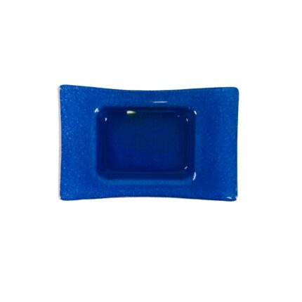 FUENTE AZUL 21X13 CRISTAL MODELO ARCO  REF. 2589