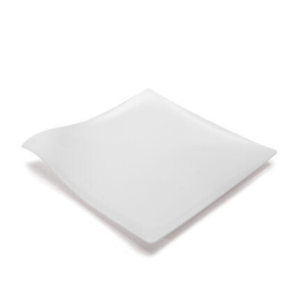 PLATILLO APERITIVO CATERING 13X13 BLANCO ARA 1764 REF. 2909 P/20 UNIDADES