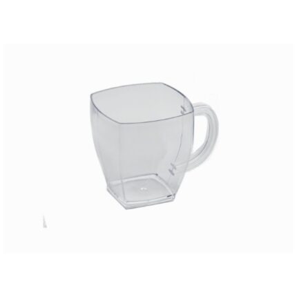 TAZA CAFE/LECHE TRANSPARENTE 7'5X7'5 REF. 383200 P/12 UNIDADES