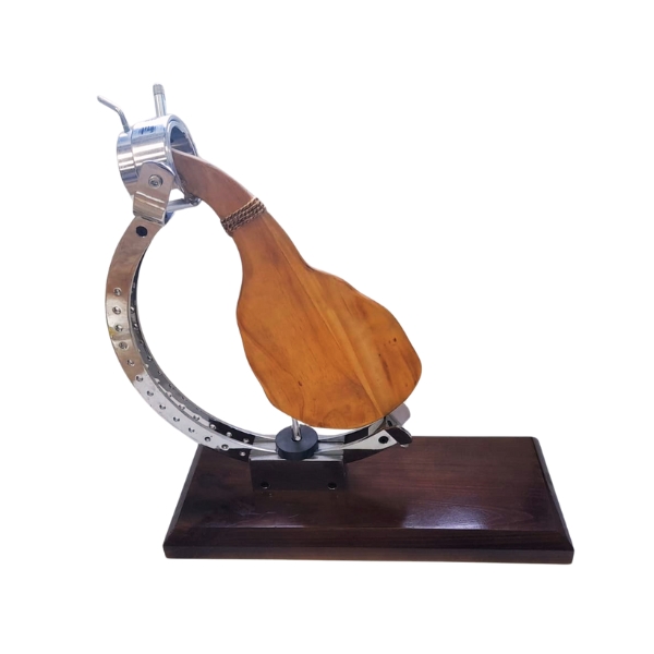 JAMONERO PROFESIONAL MODELO ROTARY INOX- MADERA