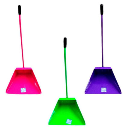 RECOGEDOR METALICO EXTRA PINTADO (COLORES SURTIDOS)