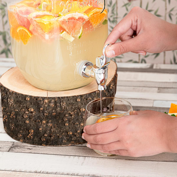 DISPENSADOR BEBIDA CRISTAL 3.8L. AZUL VIVA C/ GRIFO REF. 5424879 - Imagen 3