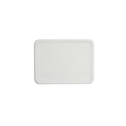 BANDEJA PASTELERIA CARTON BLANCO 14x21 4LL P/100 UNIDADES