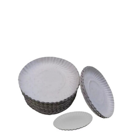 BANDEJA PASTELERIA CARTON BLANCO 20CM Nº6 P/100 UNIDADES