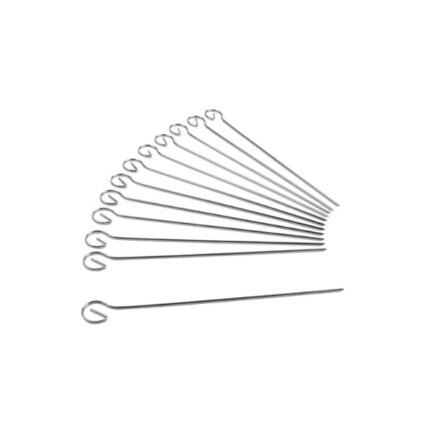 PINCHO CARACOLES ACERO INOX 11CM REF. 8111 P/6 UNIDADES