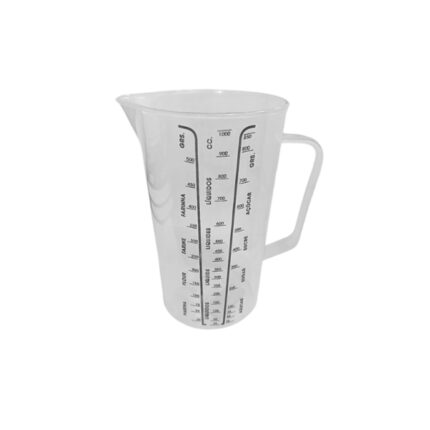 JARRA 1L MEDIDORA PLASTICO SERIGRAFIADA