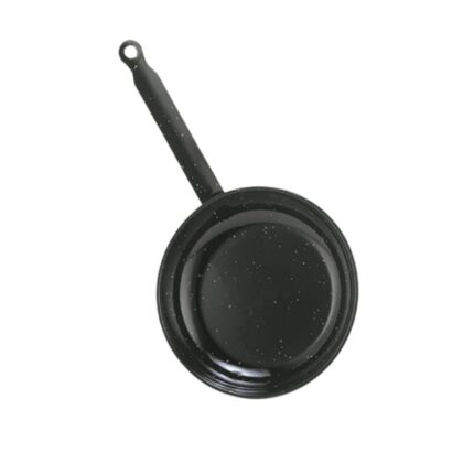 SARTEN ESMALTADA LLANA 22 CM C/RABO