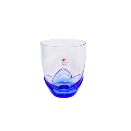 VASO AGUA 26'5CL MODELO BOUQUE AZUL E/3 UNIDADES