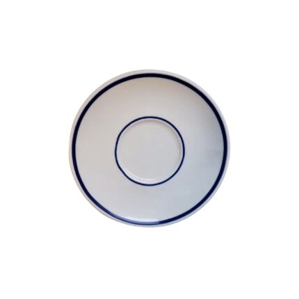 PLATO MOKA 12'5 CM MODELO 221 2 FILOS AZUL