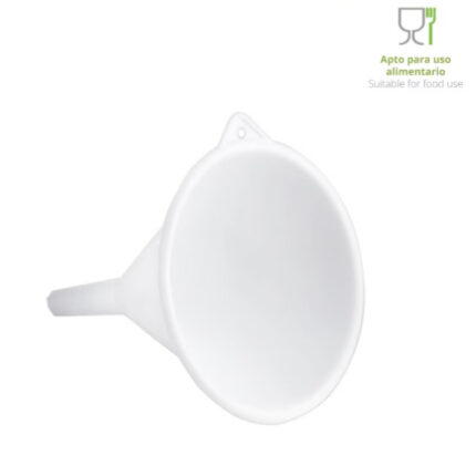 EMBUDO PLASTICO 19 CM REF. 21050 BLANCO