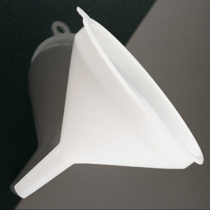 EMBUDO PLASTICO INDUSTRIAL 28CM DENOX COLOR BLANCO