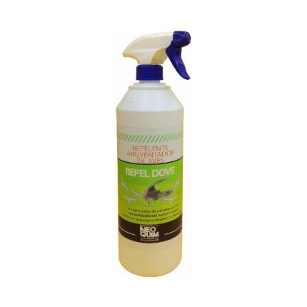 REPELENTE AHUYENTADOR DE AVES REPEL DOVE 1L CON PULVERIZADOR