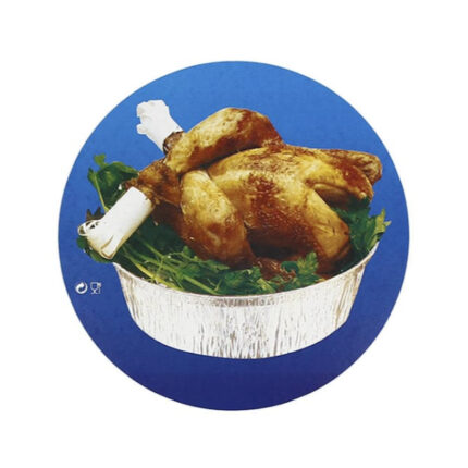 TAPA ENVASE ALUMINIO REDONDO REF. 21400/ REF.2935 P/125 UNIDADES