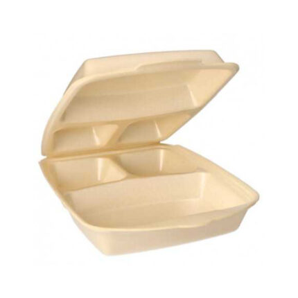 ENVASE FOAM MENU 1.2.3 COMPARTIMENTOS P/125 UNIDADES