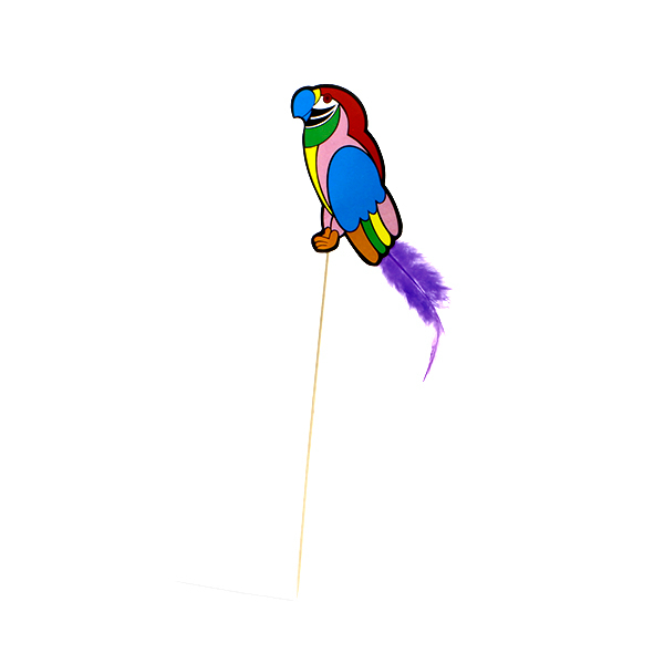 LOROS CON PLUMA ADORNO REF. S0058 C/144 UNIDADES - Imagen 4