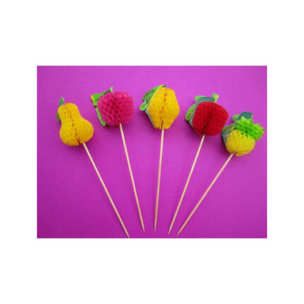 FRUTAS MEDIANAS SURTIDAS ADORNO REF. S0063 C/144 UNIDADES