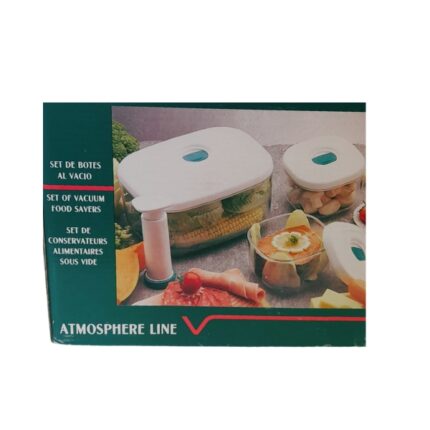 CONJUNTO DE 3 CONSERVADORES PARA ALIMENTOS REF. 4301/9 VALIRA