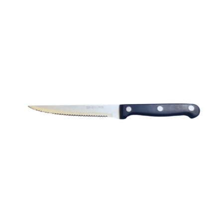 CUCHILLO CHULETERO MANGO BAQUELITA GLANZ MANGO NEGRO