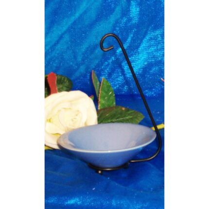 CAJITA INCENSARIO CERAMICA COLOR AZUL+ 4 INCIENSOS