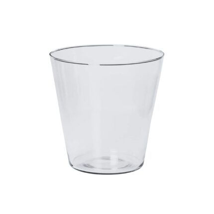 VASO CÓNICO GIGANTE 22 CM CRISTAL RECICLADO