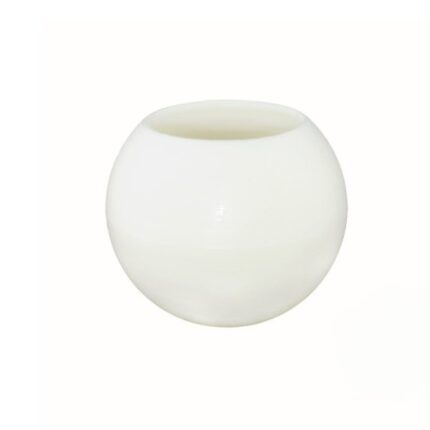 VELA FANAL HUECA REDONDA BOLA COLOR MARFIL MILLENNIUM DIAM. 30CM