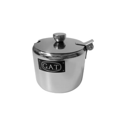 AZUCARERO INOX 18/10 CON TAPA 250CC MARCA G.AT.