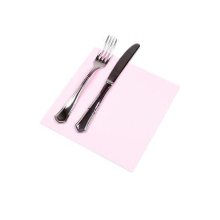 SERVILLETA PUNTA PUNTA 40X40 ROSA P/50 UNIDADES