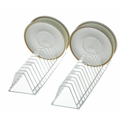 SOPORTE PLATILLOS VARILLA RECUBIERTA ACERO PLASTIFICADO 31X9'5 REF. 69207