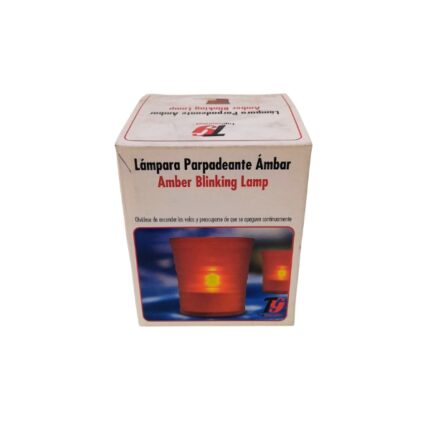 LAMPARA PARPADEANTE AMBAR TOP GOURMET REF. 2007
