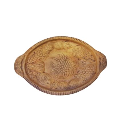 BANDEJA METALICA OVAL 35 CM LARGO X 23 CM ANCHO REF. 219747