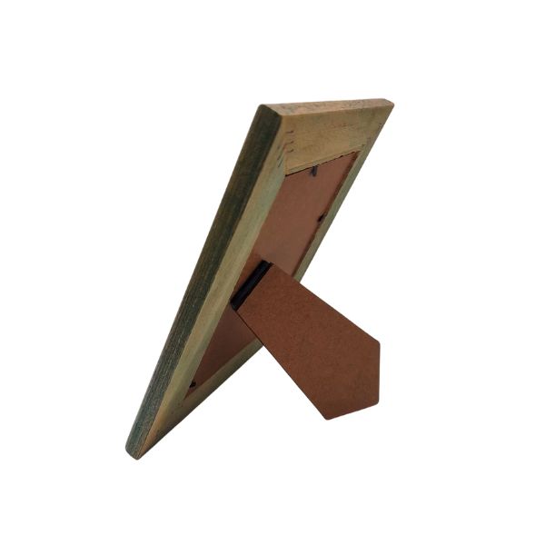 PORTAFOTOS 10X15 MADERA COLOR VERDE REF. 19204 - Imagen 2