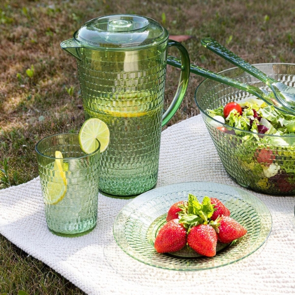 JARRA CON TAPA 2 LITROS VERDE PS VIBA QUID REF. 5424862 - Imagen 2