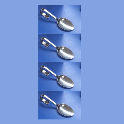 PACK 4 CUCHARAS APERITIVO INOX. 14CM REF. 48181