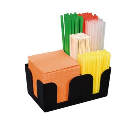 ORGANIZADOR COCKTAIL 6 COMPARTIMENTOS NEGRO REF. 2914