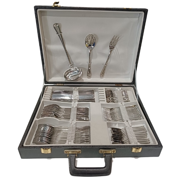 MALETIN CUBERTERIA 75 PIEZAS ACERO INOX 18/10 MODELO ZAFI