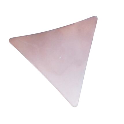 PLATO PRESENTACION PORCELANA COMBI TRIANGULO COLOR SALMÓN