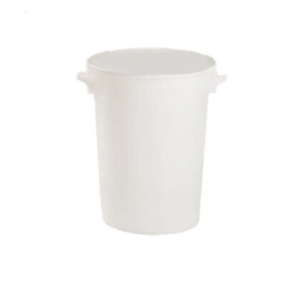 BARREÑO CONTENEDOR CILINDRICO 40L BLANCO REF. 81091110
