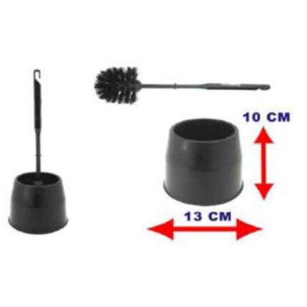 ESCOBILLERO CON ESCOBILLA NEGRO MODELO KUSKUS