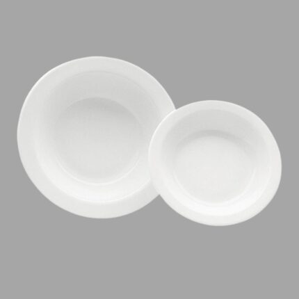 PLATO-BOL HONDO 14CM  PORCELANA MODELO COPA