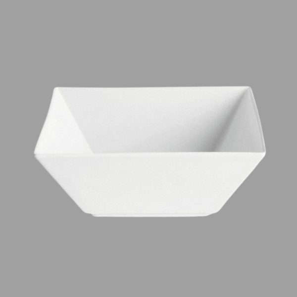 ENSALADERA CUADRADA 22X22X9 COLOR HUESO MODELO STONWARE